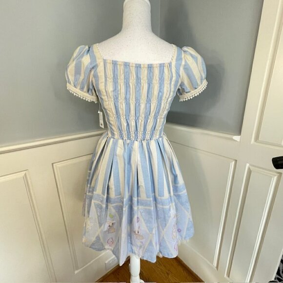 Secret Honey X Disney NWT Miss Bunny Bow Front Kawaii Dress Free Size - Picture 7 of 11